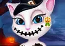 Talking Angela Halloween Makeover