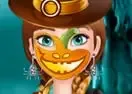 Jogar Anna Halloween Face Art