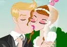 Jogar Annie Wedding Kissing - Meninas