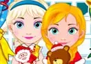 Elsa And Anna Babies Christmas Shopping
