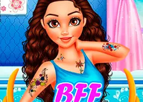 BFF Princess Tatoo Shop