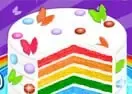 Jogar Rainbow Birthday Cake