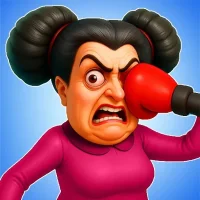 Jogar Crazy Aunty : Slap & Punch