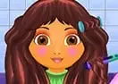 Jogar Cute Dora Hair Cuts