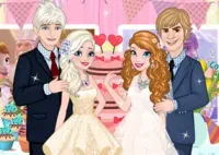 Jogar Elsa And Anna Wedding Party