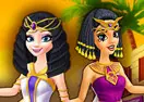 Elsa And Jasmine Shopping In Egypt
