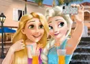 Jogar Elsa And Rapunzel Selfie Time