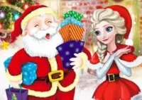Jogar Elsa Make Christmas Gift