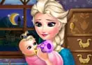 Elsa Frozen Baby Feeding