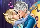 Jogar Elsa Kissing Jack Frost