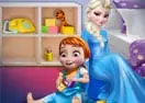 Elsa Playing With Baby Anna