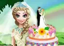 Jogar Elsa's Wedding Cake Cooking