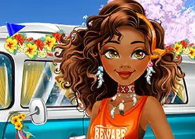 Girls Hippie Weekend