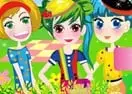 Jogar Happy Triplets - Meninas