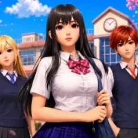 Jogar High School Girls Classroom Life