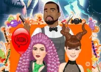 Jenner Sisters Spooky Hairstyles