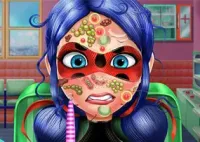 Jogar Ladybug Face Skin Surgery