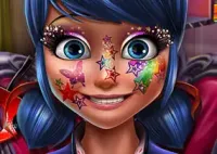 Jogar Ladybug Glittery Makeup