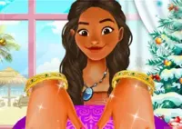 Jogar Moana Christmas Manicure