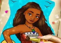 Moana Coloring Book