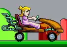 Peach Car Racing