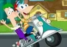 Jogar Phineas And Ferb Crazy Motorcycle