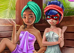 Jogar Polynesian Exotic Sauna - Meninas