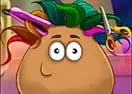 Jogar Pou Real Haircuts