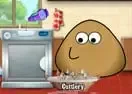 Jogar Pou Washing Dishes