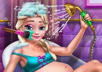 Pregnant Ice Queen Bath Care