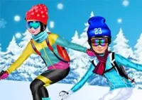 Jogar Princesses Go Skiing