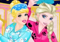 Jogar Princesses Pajama Party Funny Faces