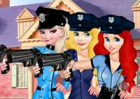 Jogar Princesses Police Day