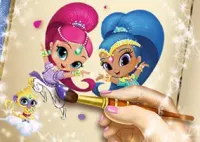 Jogar Shimmer and Shine Coloring Book