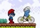 Jogar Smurf BMX