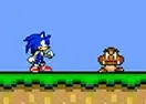 Jogar Sonic in Mario Crazy World