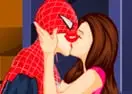 Spiderman Kissing