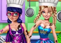 Jogar Super Hero Cooking Contest