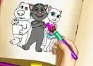 Jogar Tom And Angela Coloring Book
